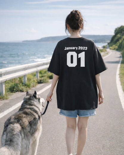 セルフデザイン ペットTシャツ 名入れ 写真入れ 文字入れ プレゼント 記念 DTF印刷 オリジナルTシャツ gptsd001